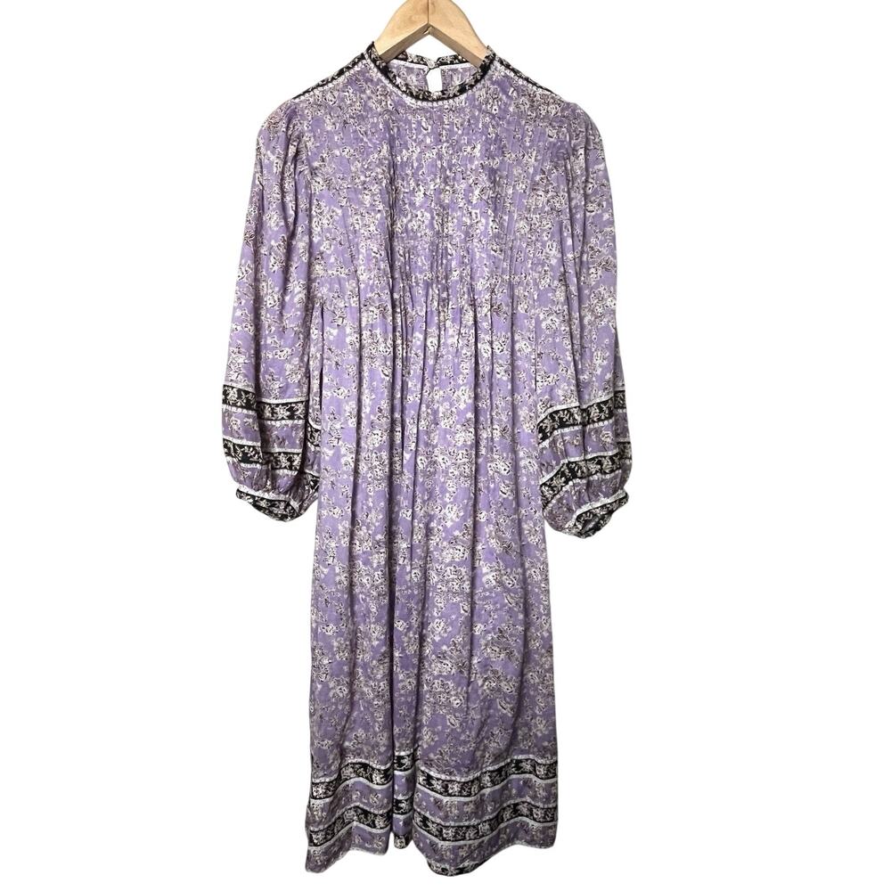 Isabel Marant Etoile Floral Vanille Midi Dress FR36 US4